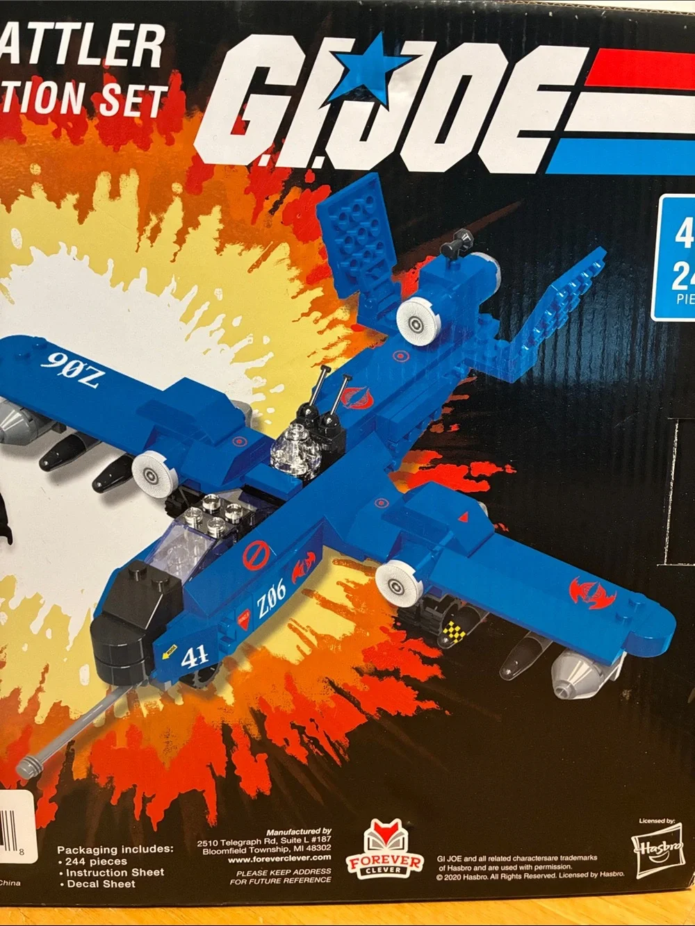G.I. Joe Cobra Rattler Construction Set